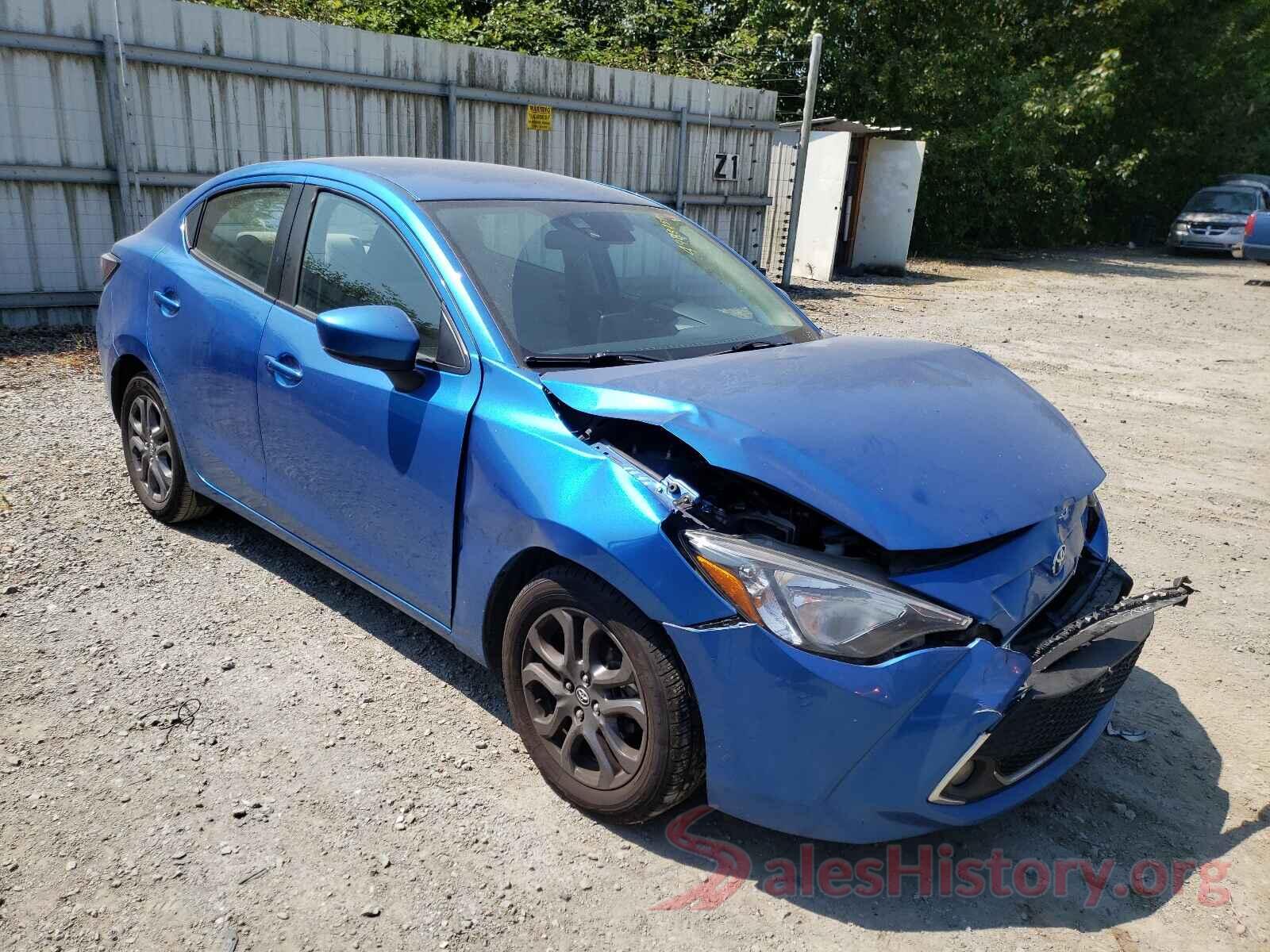 3MYDLBYV9KY508272 2019 TOYOTA YARIS