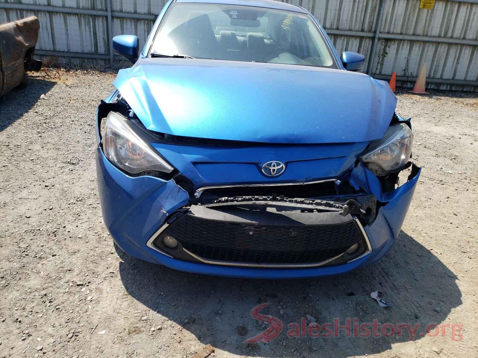 3MYDLBYV9KY508272 2019 TOYOTA YARIS