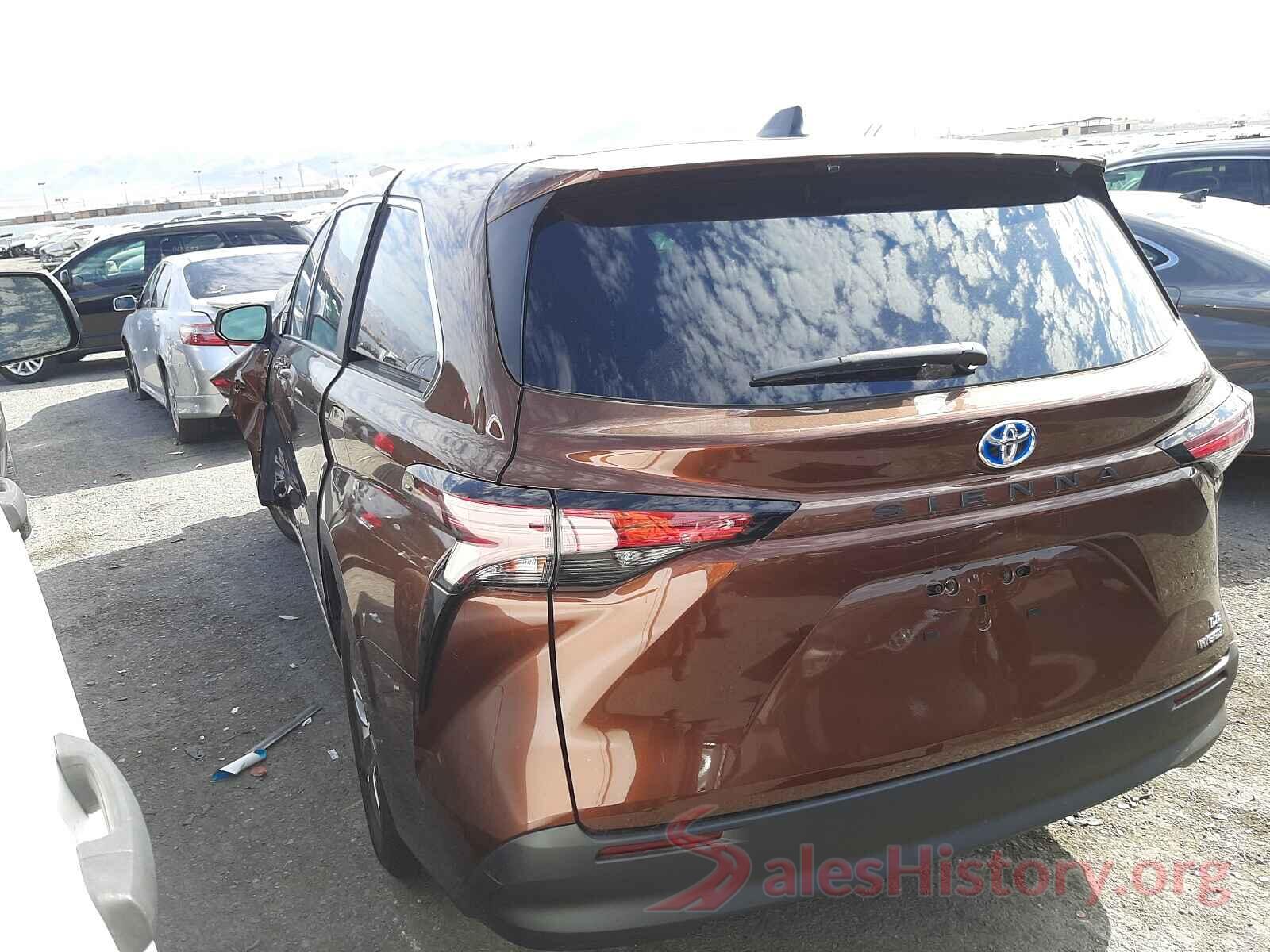 5TDKRKEC5MS043829 2021 TOYOTA SIENNA