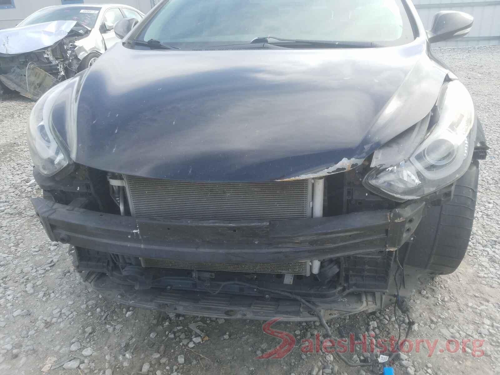 KMHDH4AH8GU555041 2016 HYUNDAI ELANTRA