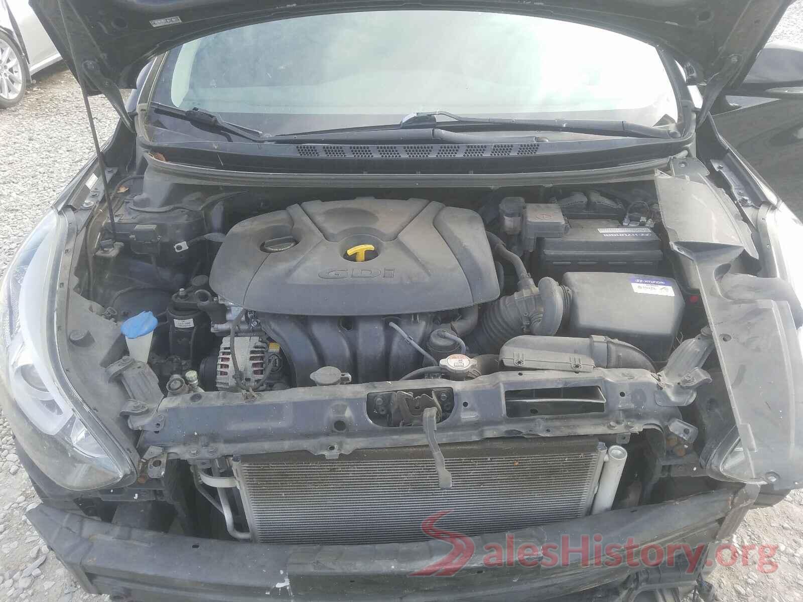 KMHDH4AH8GU555041 2016 HYUNDAI ELANTRA