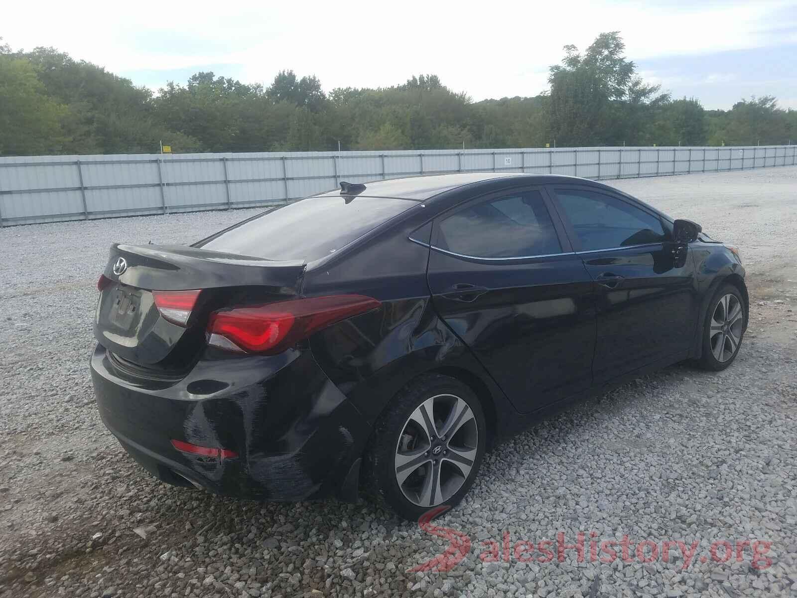 KMHDH4AH8GU555041 2016 HYUNDAI ELANTRA