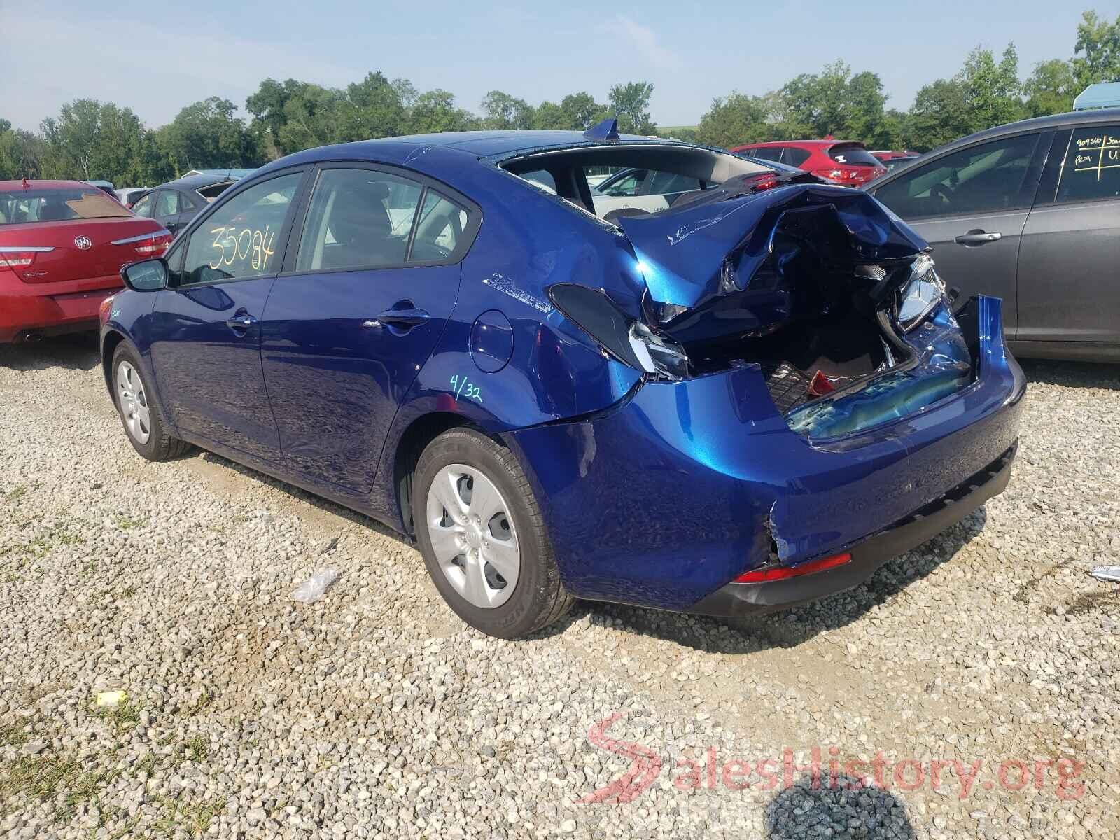 3KPFK4A72JE270993 2018 KIA FORTE