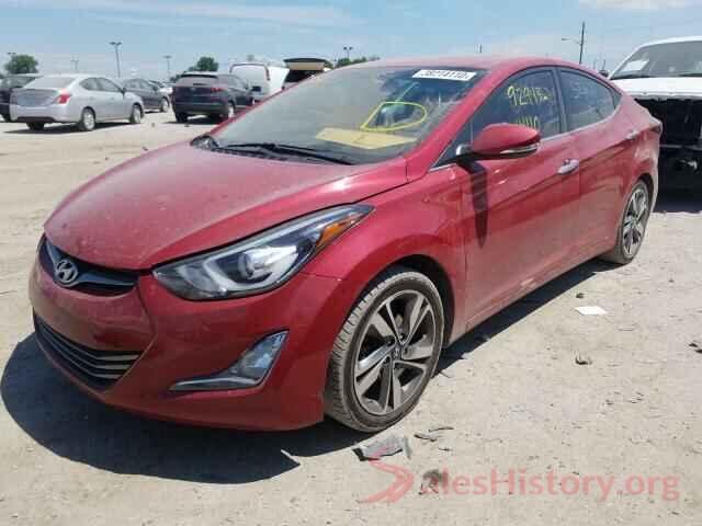 KMHDH4AE2GU523238 2016 HYUNDAI ELANTRA