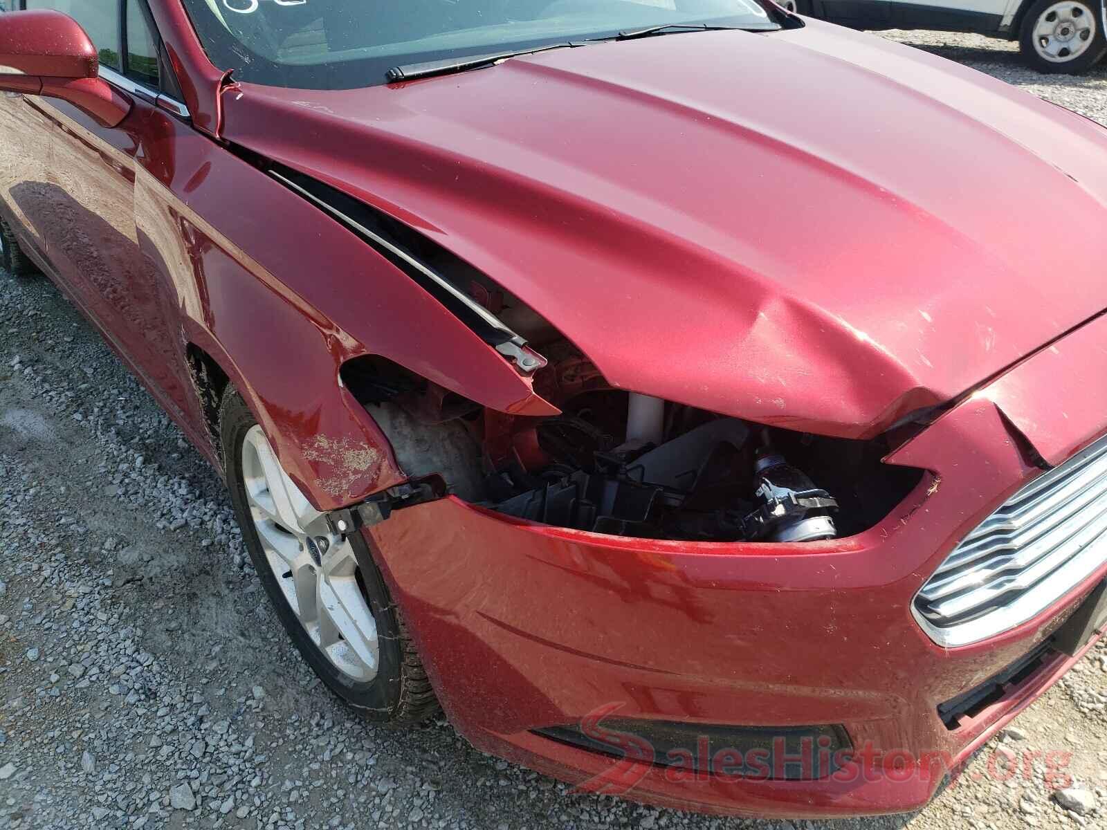 3FA6P0H7XGR222729 2016 FORD FUSION