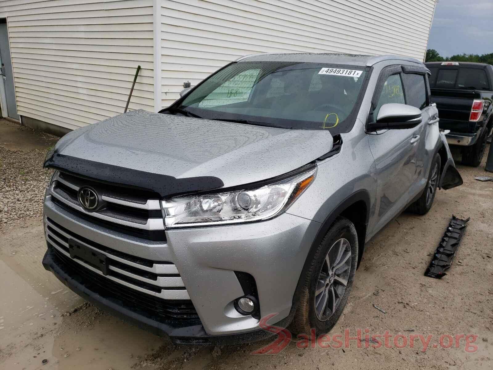 5TDJZRFH0KS948698 2019 TOYOTA HIGHLANDER