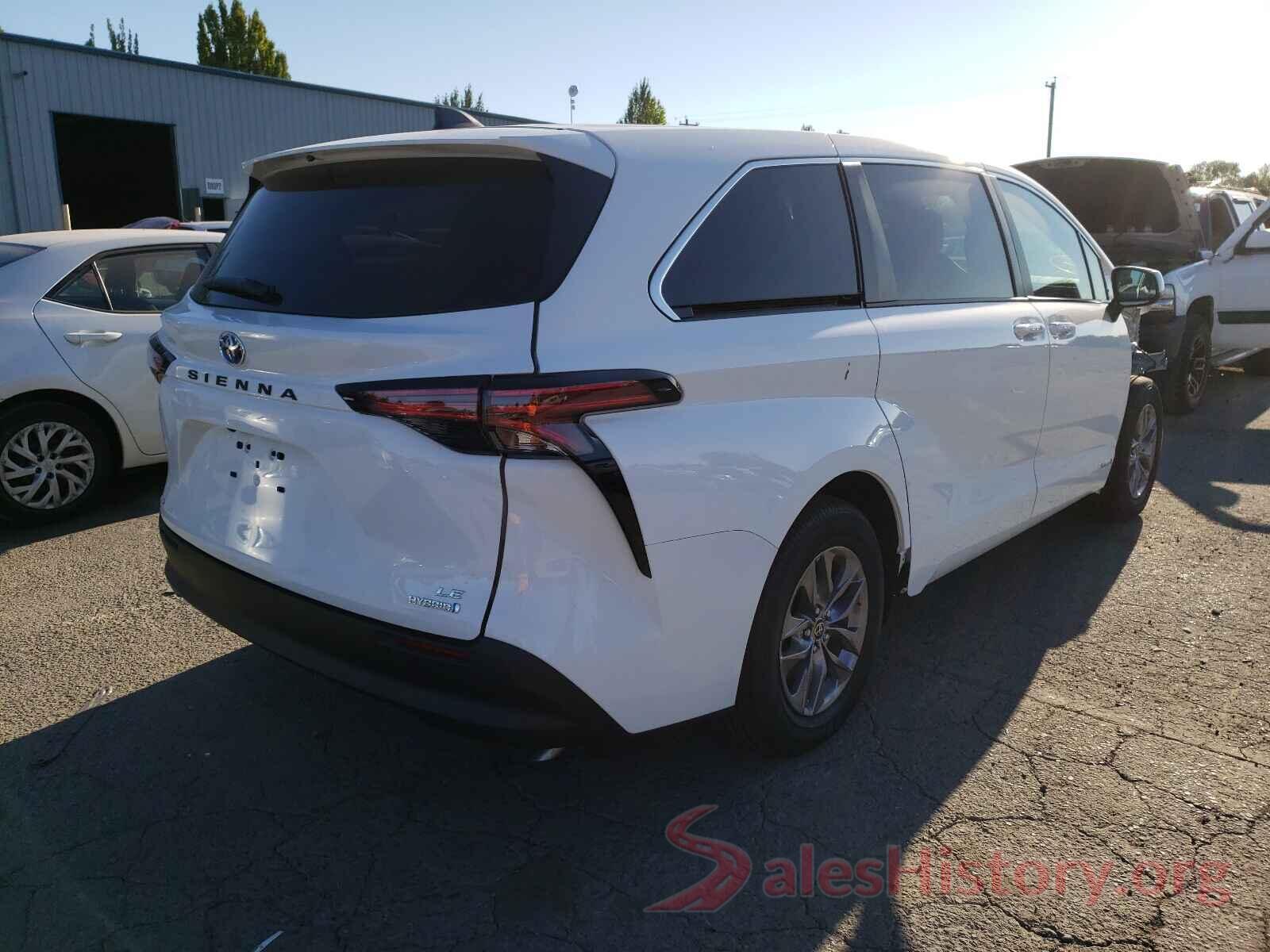 5TDKSKFC7MS025707 2021 TOYOTA SIENNA