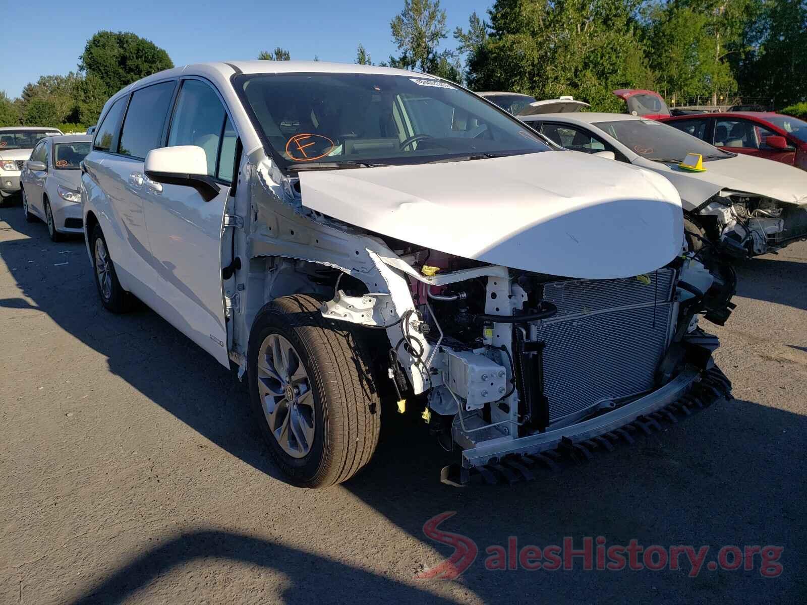 5TDKSKFC7MS025707 2021 TOYOTA SIENNA