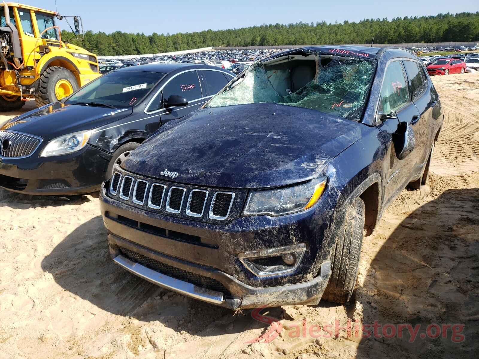 3C4NJCCB6KT793621 2019 JEEP COMPASS