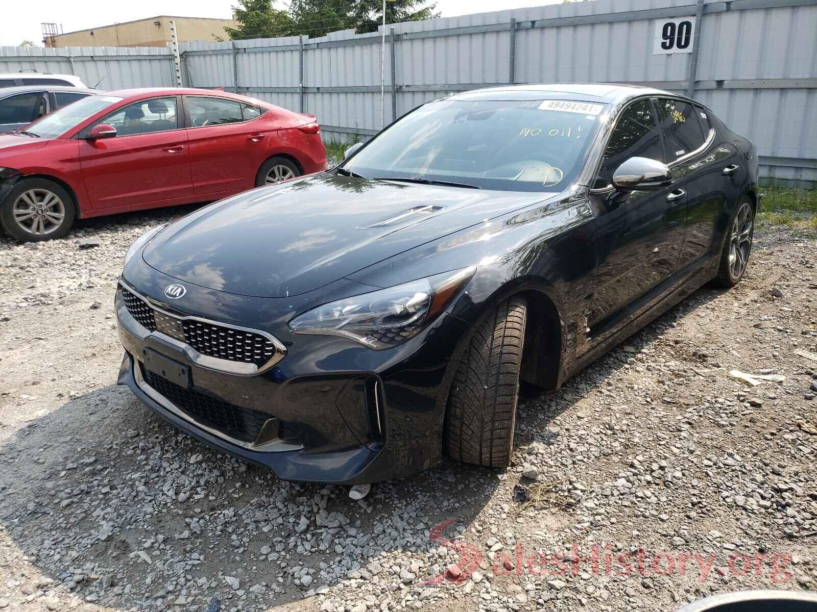 KNAE55LC4J6037770 2018 KIA STINGER