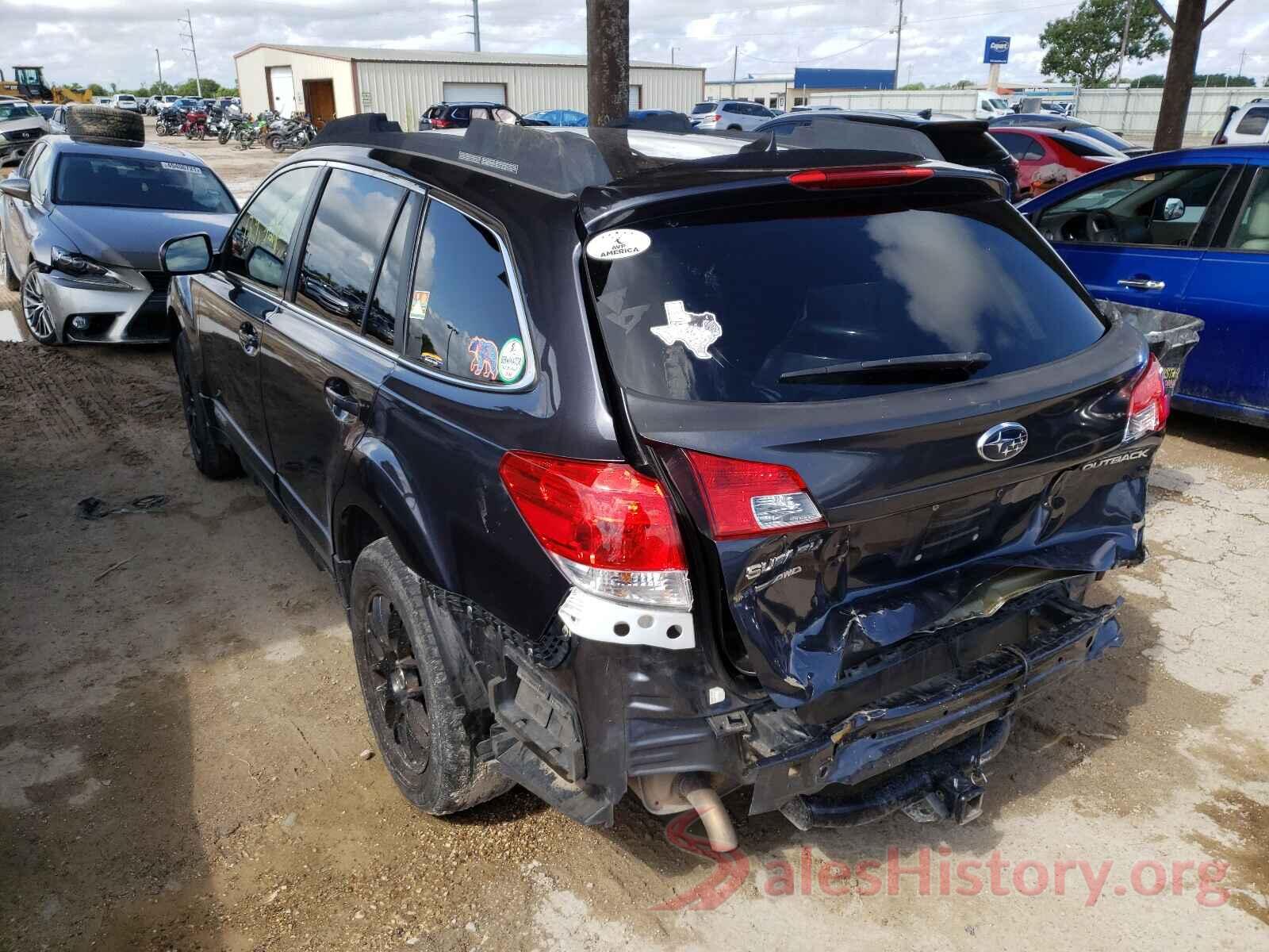 4S4BRCJC3C3264448 2012 SUBARU OUTBACK