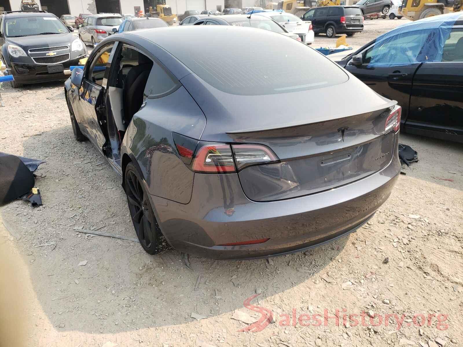 5YJ3E1EB7KF438811 2019 TESLA MODEL 3