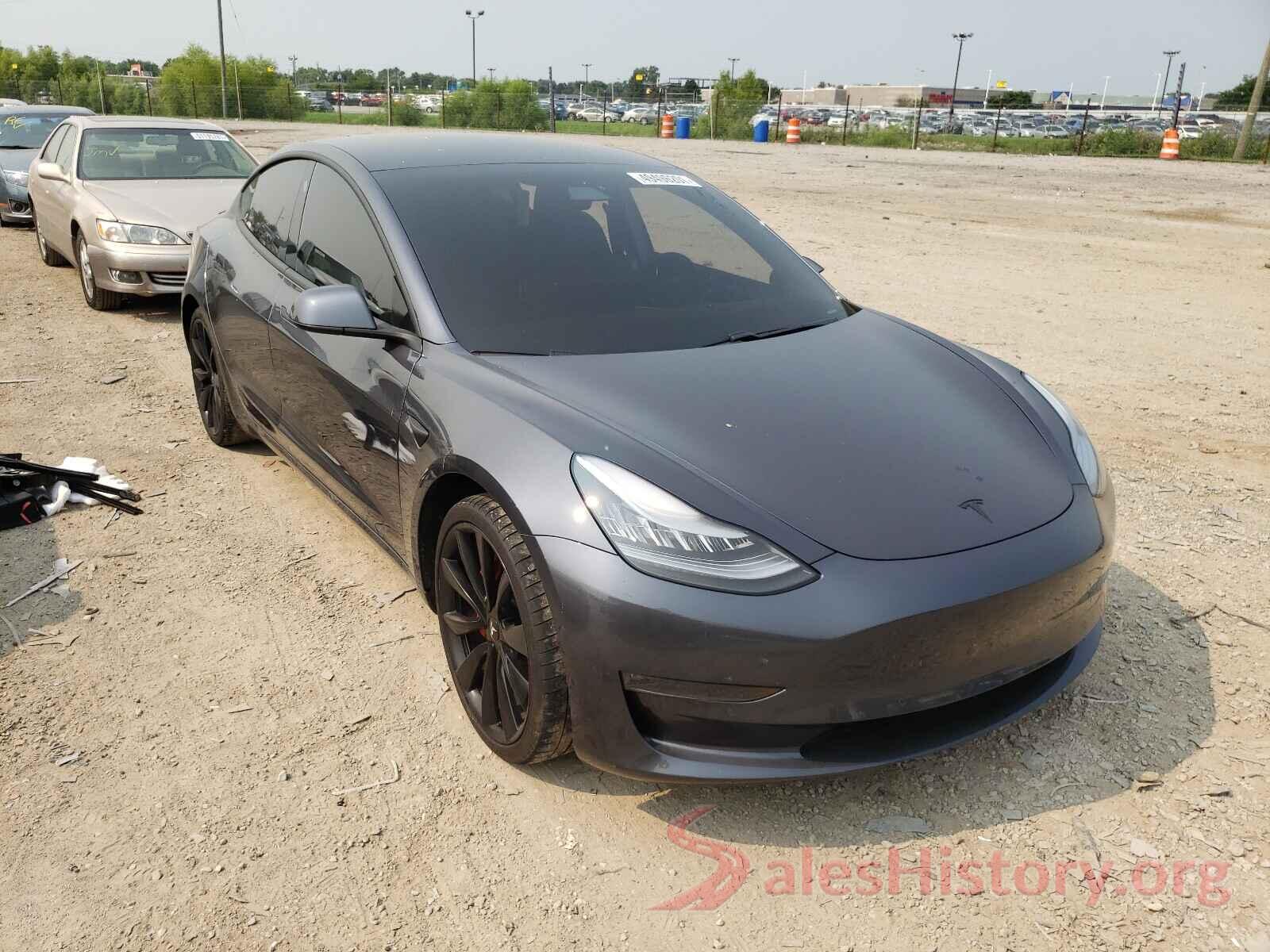 5YJ3E1EB7KF438811 2019 TESLA MODEL 3