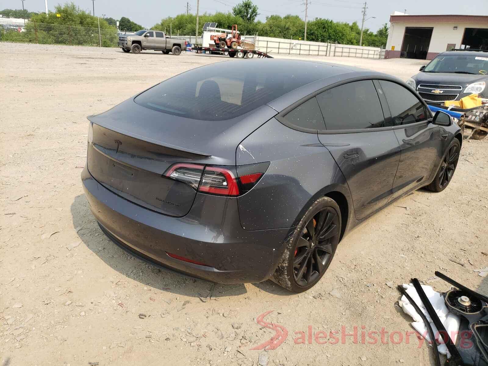 5YJ3E1EB7KF438811 2019 TESLA MODEL 3