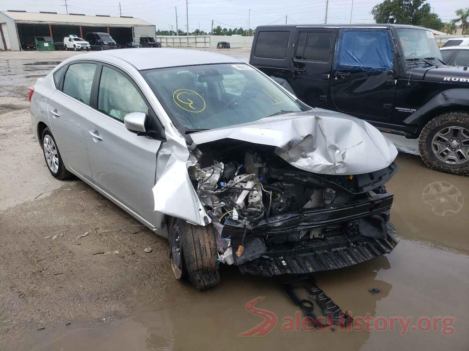 3N1AB7AP4KY303829 2019 NISSAN SENTRA