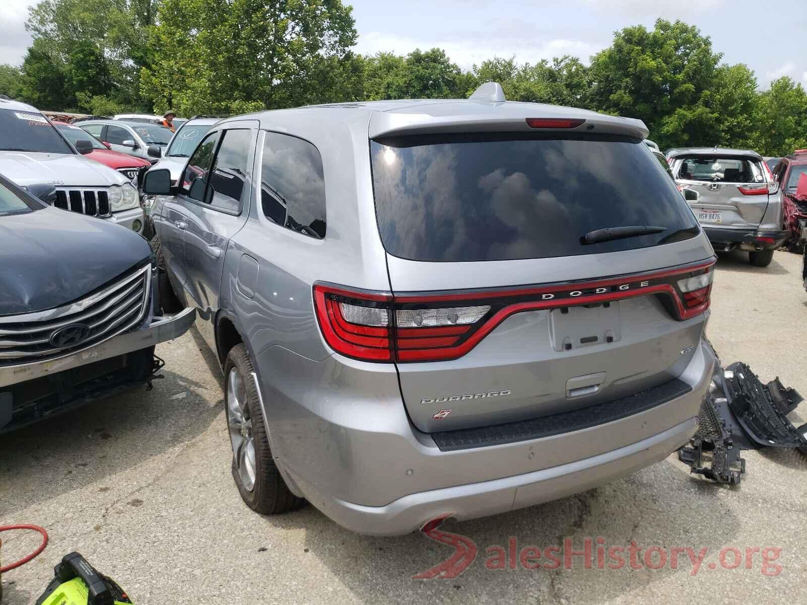 1C4RDJDG6KC663809 2019 DODGE DURANGO