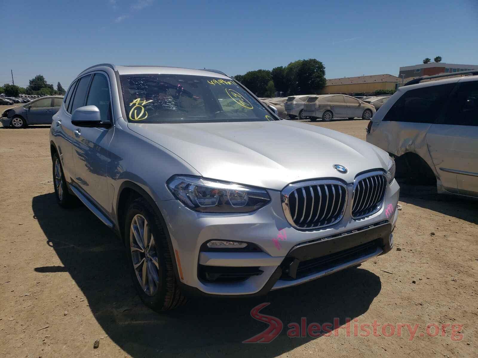 5UXTR9C59KLE20096 2019 BMW X3