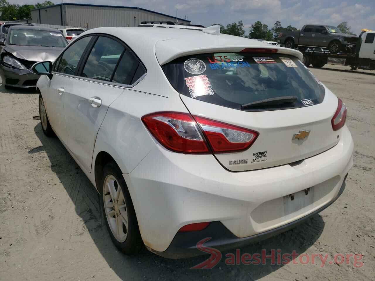 3G1BE6SM3JS654751 2018 CHEVROLET CRUZE