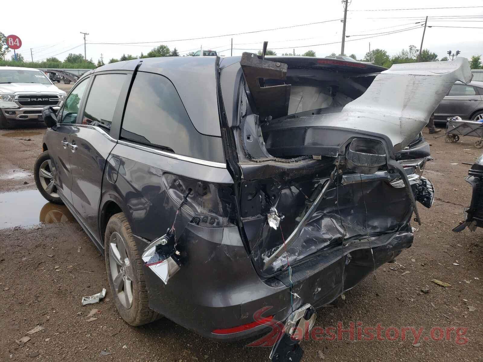 5FNRL6H75JB049782 2018 HONDA ODYSSEY