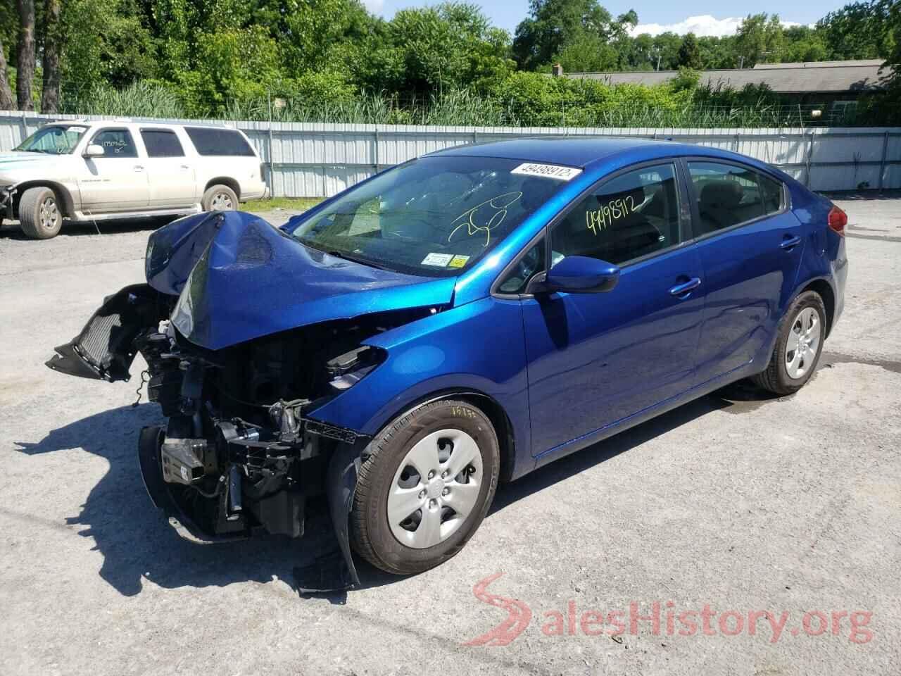 3KPFK4A70JE273472 2018 KIA FORTE