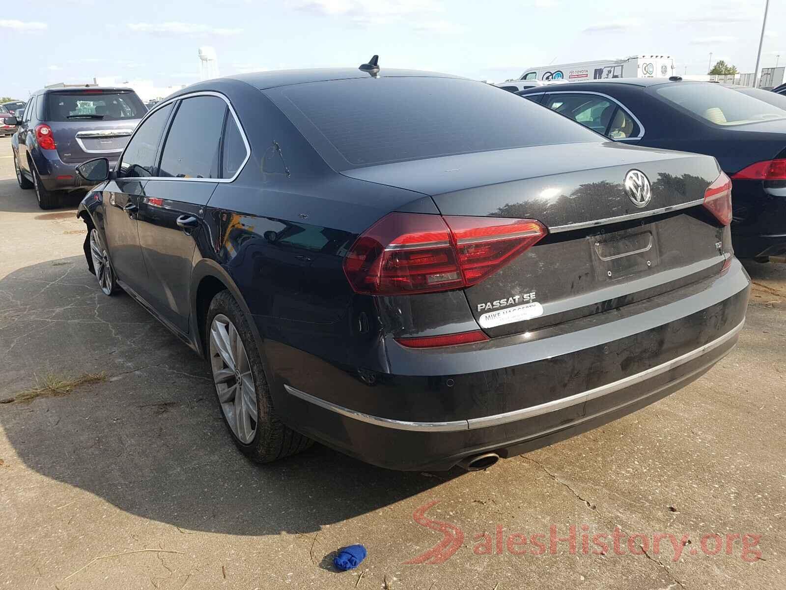 1VWBA7A31JC010573 2018 VOLKSWAGEN PASSAT