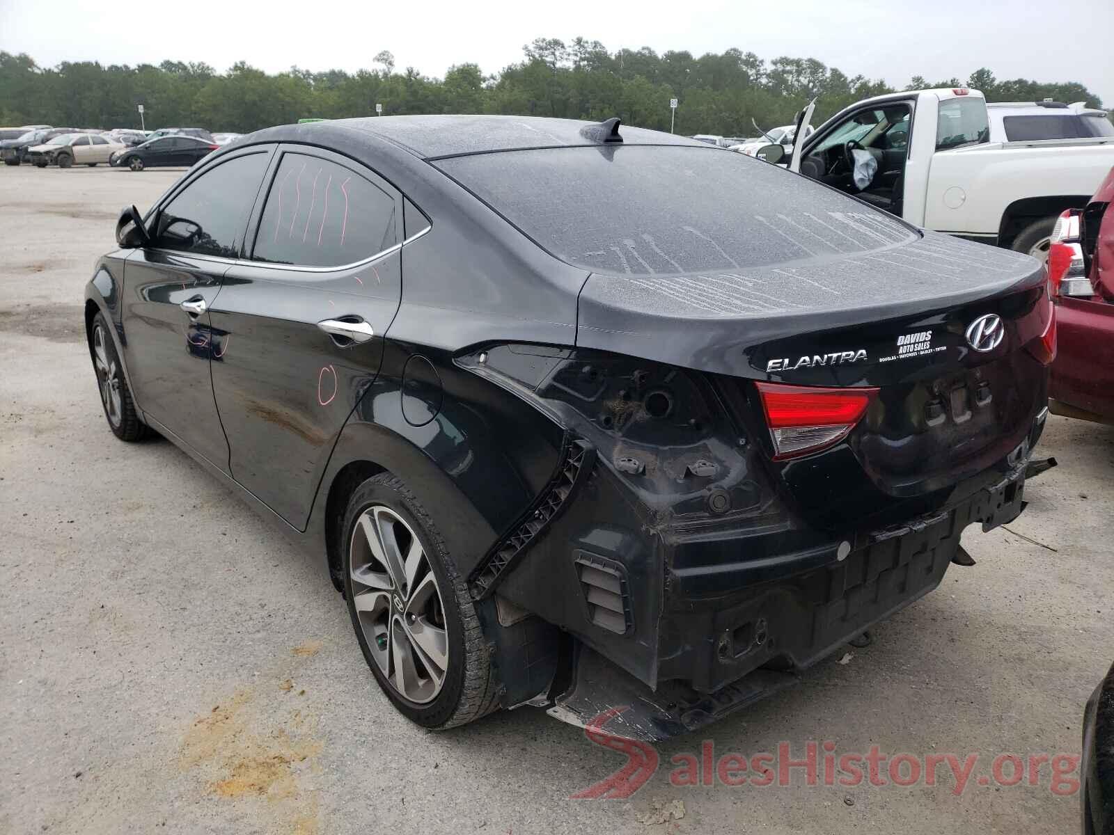 5NPDH4AE2EH542674 2014 HYUNDAI ELANTRA