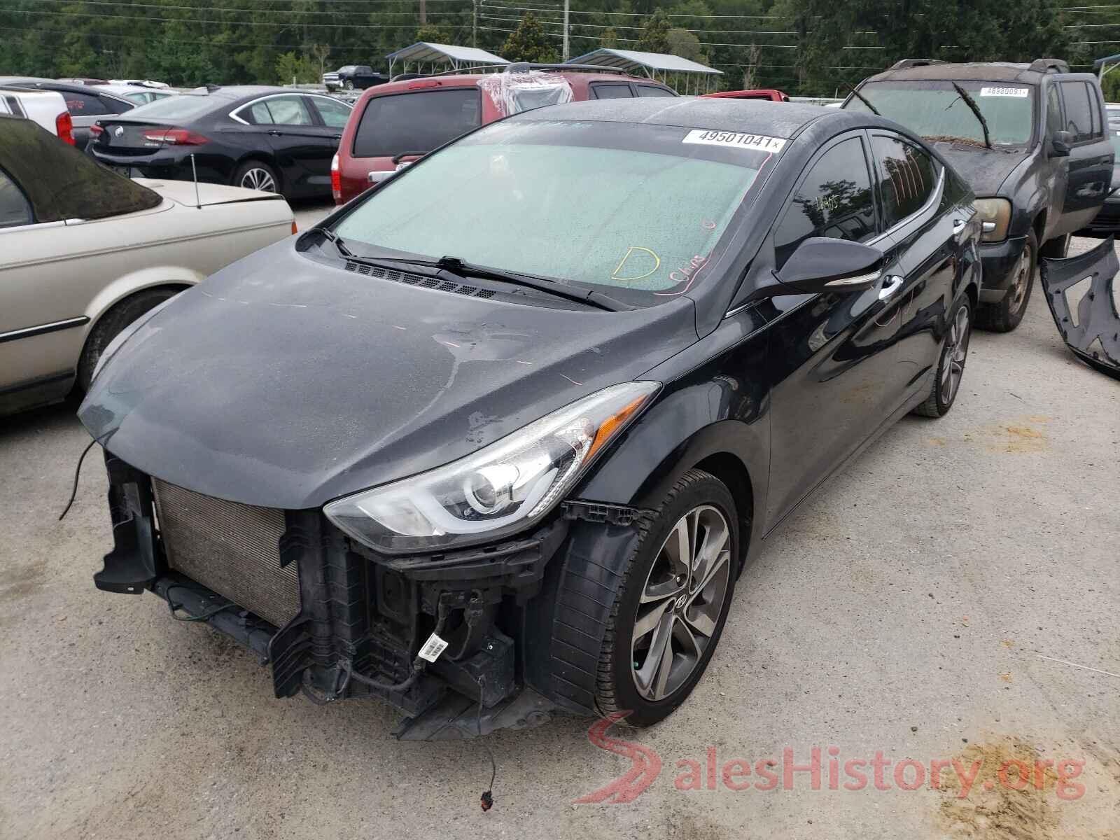 5NPDH4AE2EH542674 2014 HYUNDAI ELANTRA