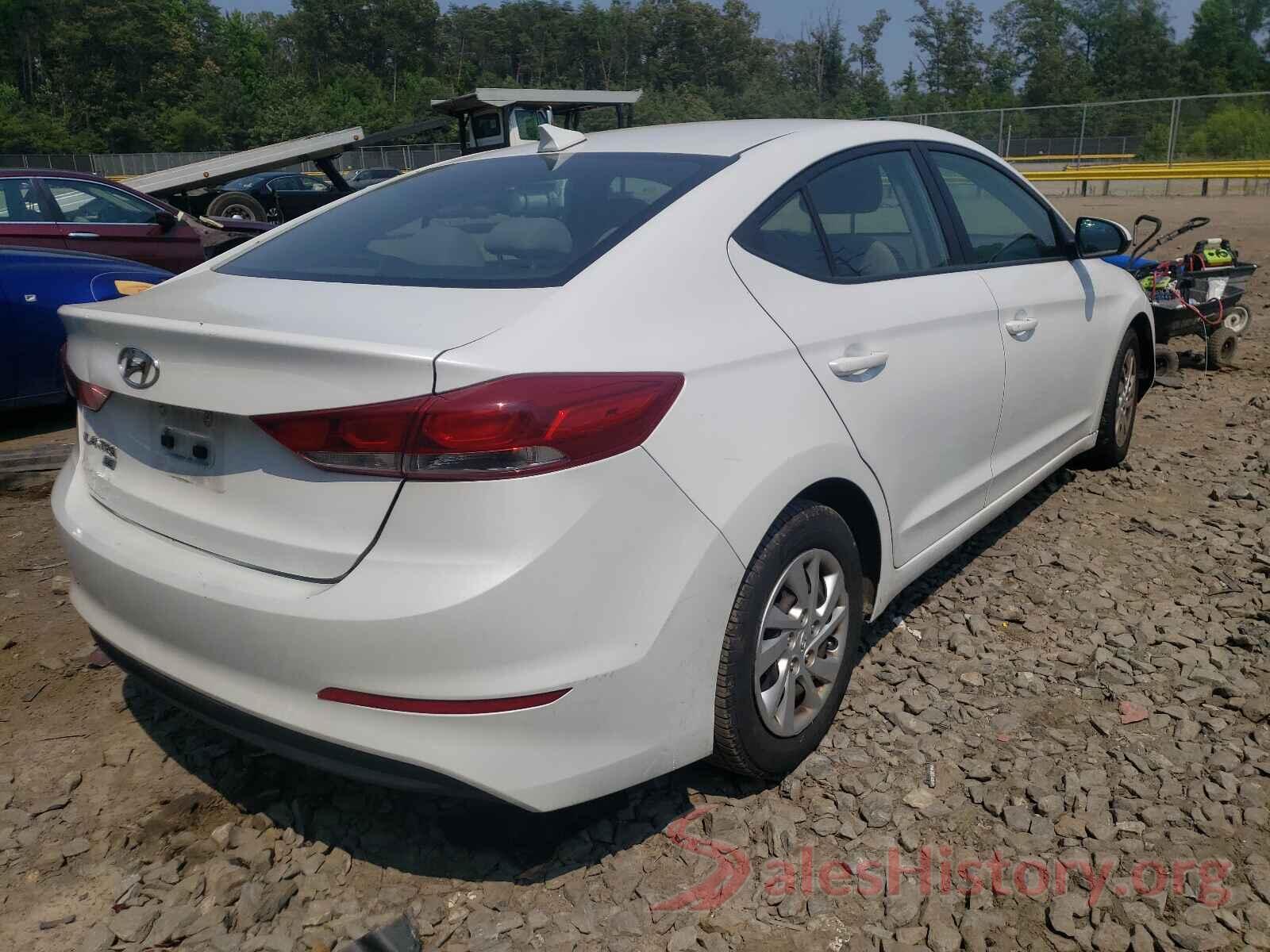 5NPD74LF8HH127355 2017 HYUNDAI ELANTRA