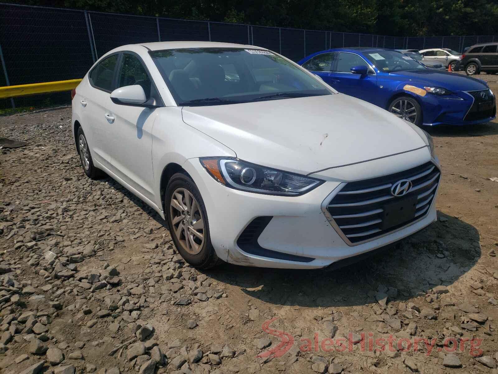 5NPD74LF8HH127355 2017 HYUNDAI ELANTRA