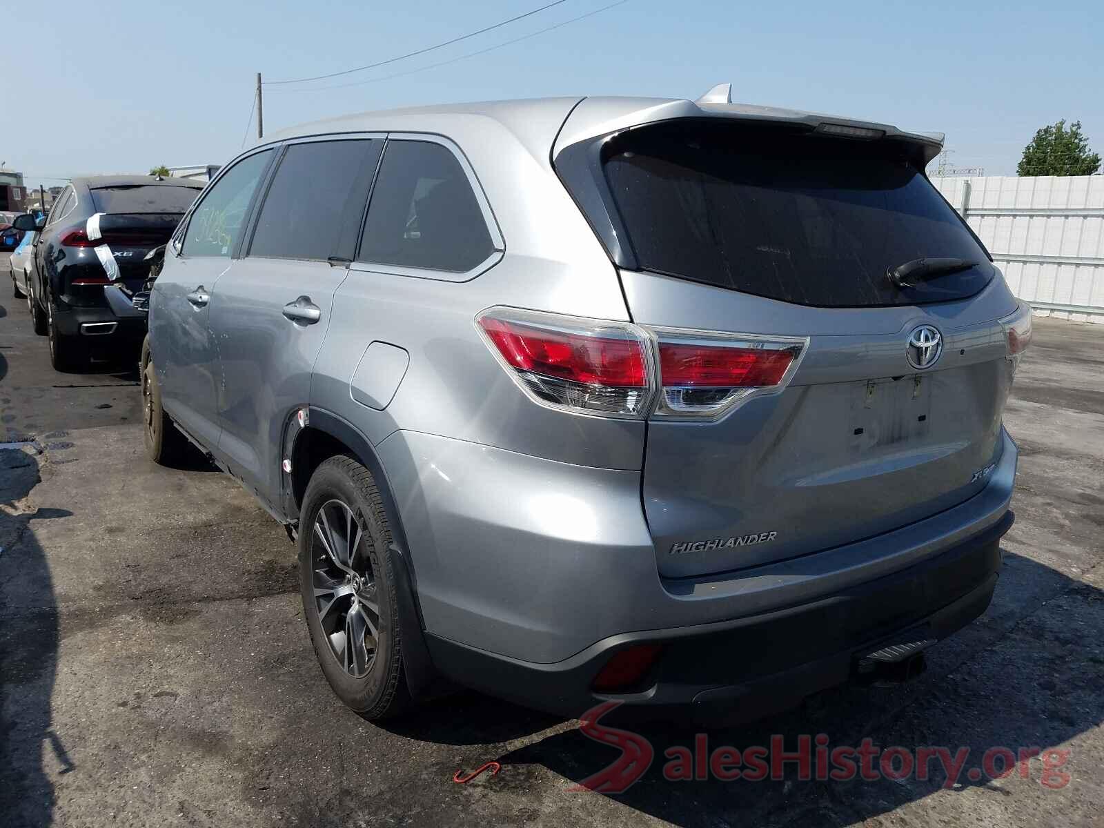 5TDJKRFH1GS271088 2016 TOYOTA HIGHLANDER