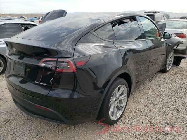 5YJYGDEE5MF153734 2021 TESLA MODEL Y