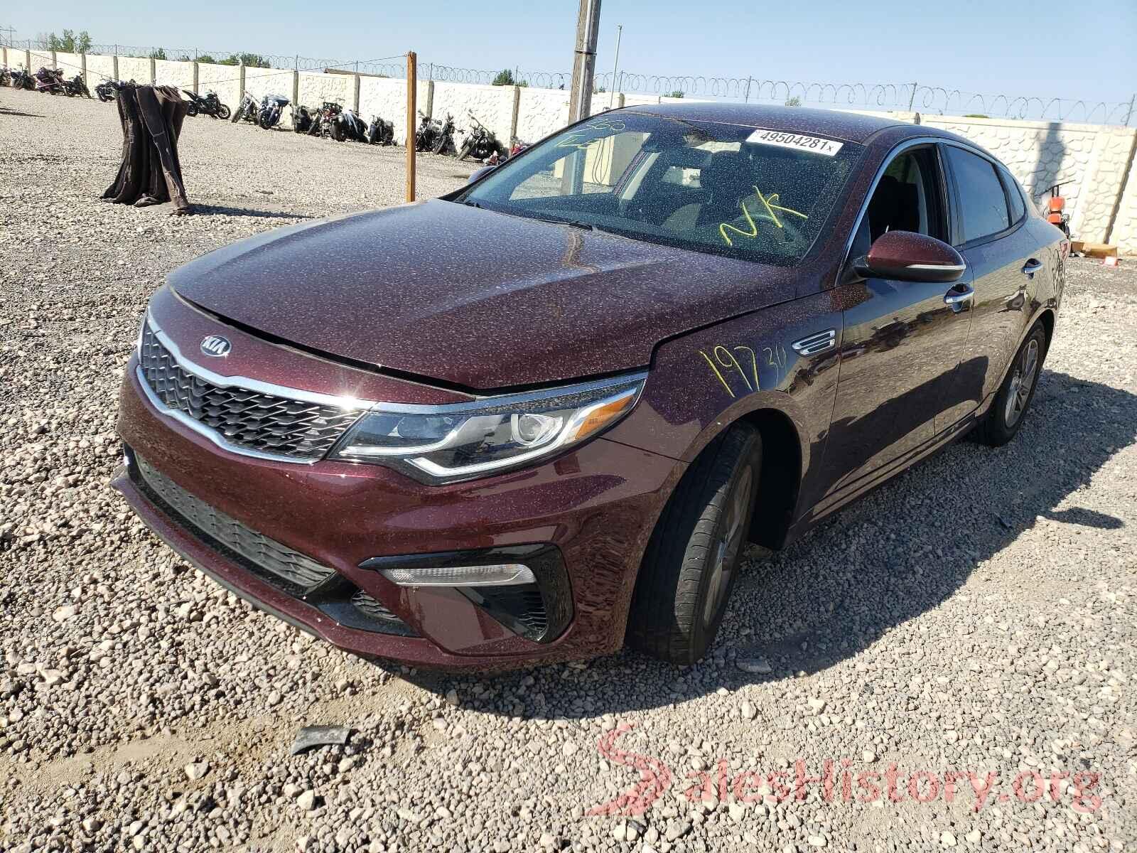 5XXGT4L38KG307100 2019 KIA OPTIMA