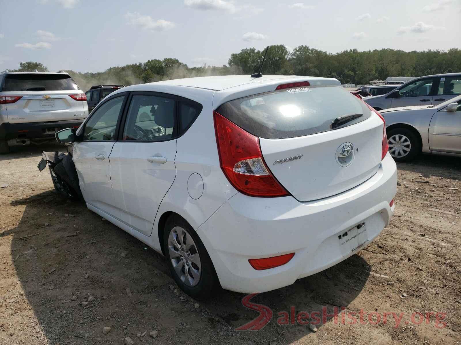 KMHCT5AE9HU334376 2017 HYUNDAI ACCENT