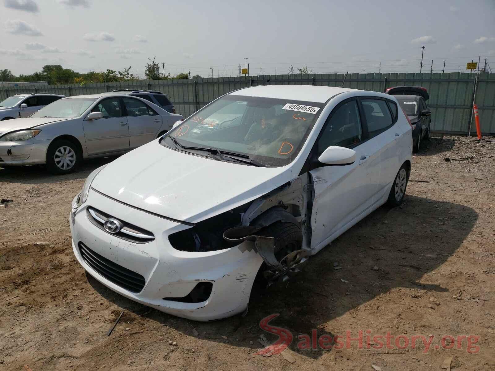 KMHCT5AE9HU334376 2017 HYUNDAI ACCENT