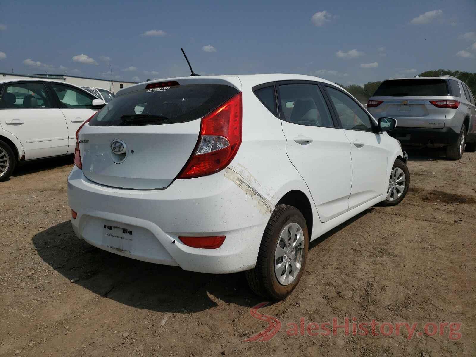 KMHCT5AE9HU334376 2017 HYUNDAI ACCENT