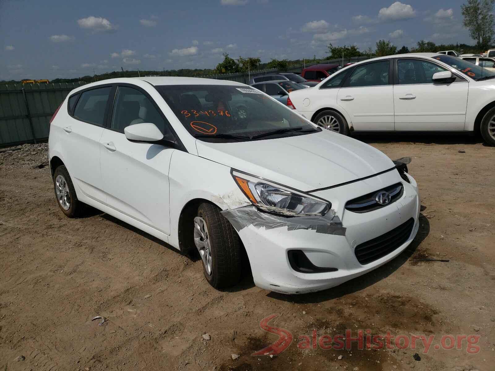 KMHCT5AE9HU334376 2017 HYUNDAI ACCENT