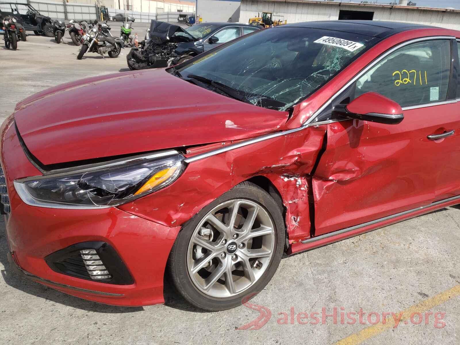 5NPE34AB4KH752617 2019 HYUNDAI SONATA