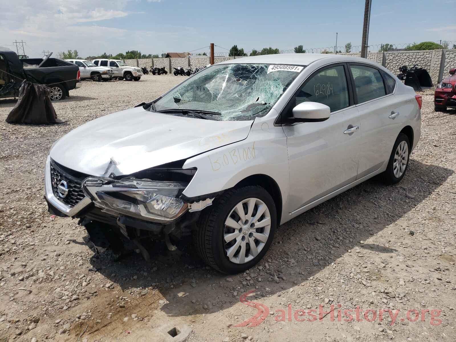 3N1AB7AP3HY348754 2017 NISSAN SENTRA