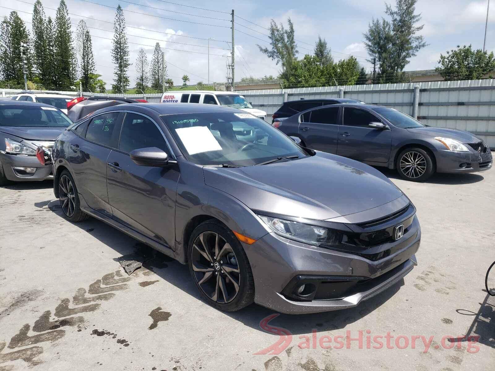 2HGFC2F8XKH563390 2019 HONDA CIVIC