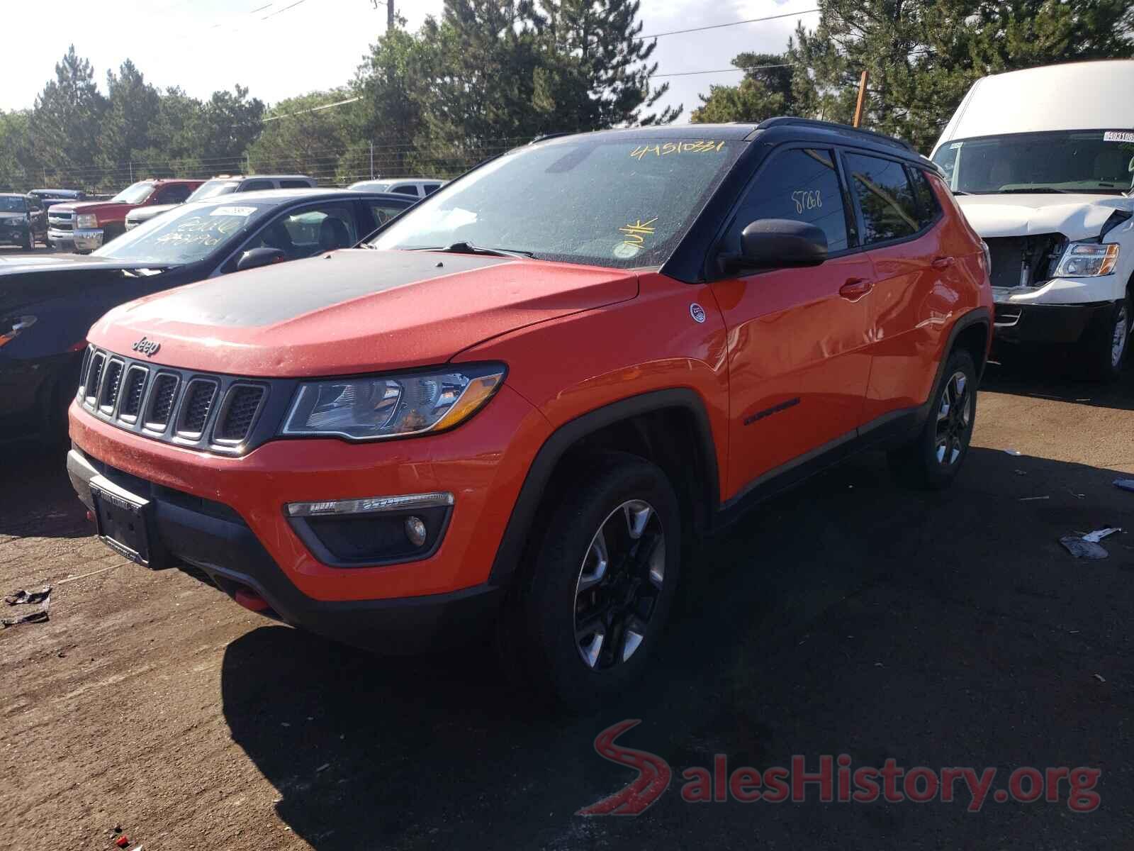 3C4NJDDB8HT667631 2017 JEEP COMPASS