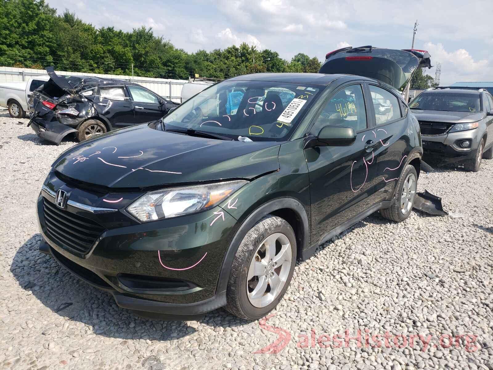 3CZRU5H39GM746682 2016 HONDA HR-V