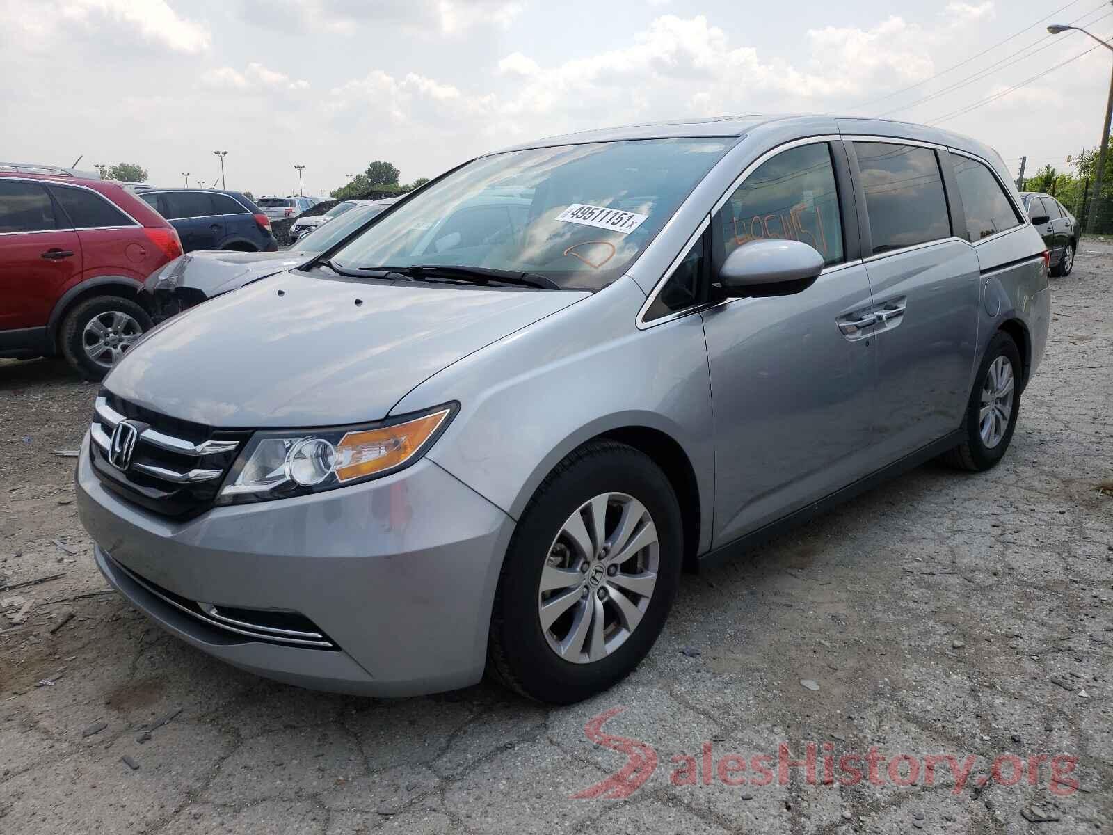 5FNRL5H61HB019724 2017 HONDA ODYSSEY