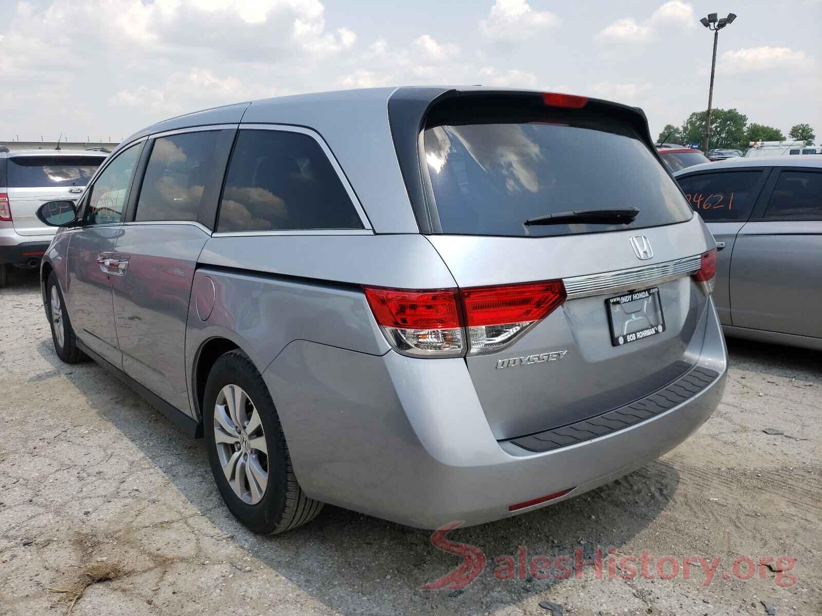 5FNRL5H61HB019724 2017 HONDA ODYSSEY