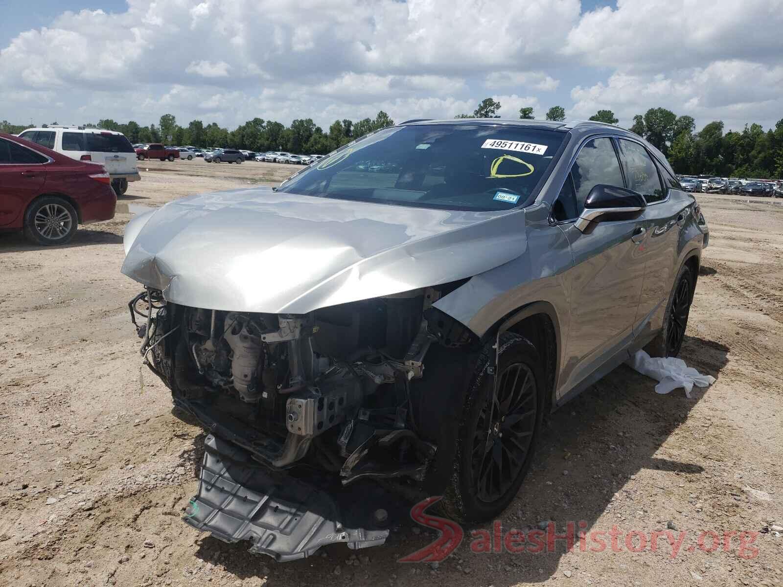 2T2ZZMCA6HC050861 2017 LEXUS RX350