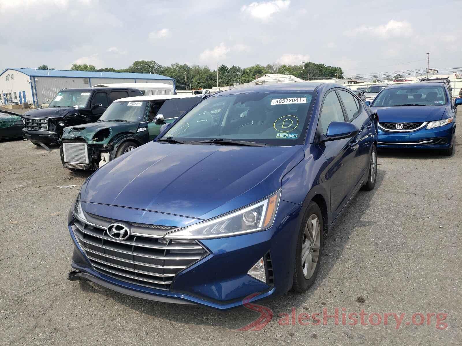 5NPD84LF0LH548864 2020 HYUNDAI ELANTRA