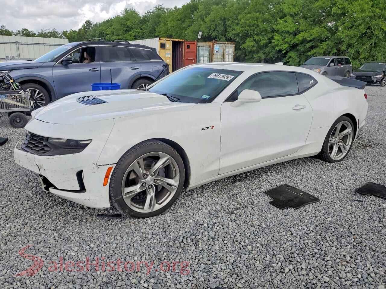 2020 CHEVROLET CAMARO VIN 1G1FF1R7XL0127365, auction photo