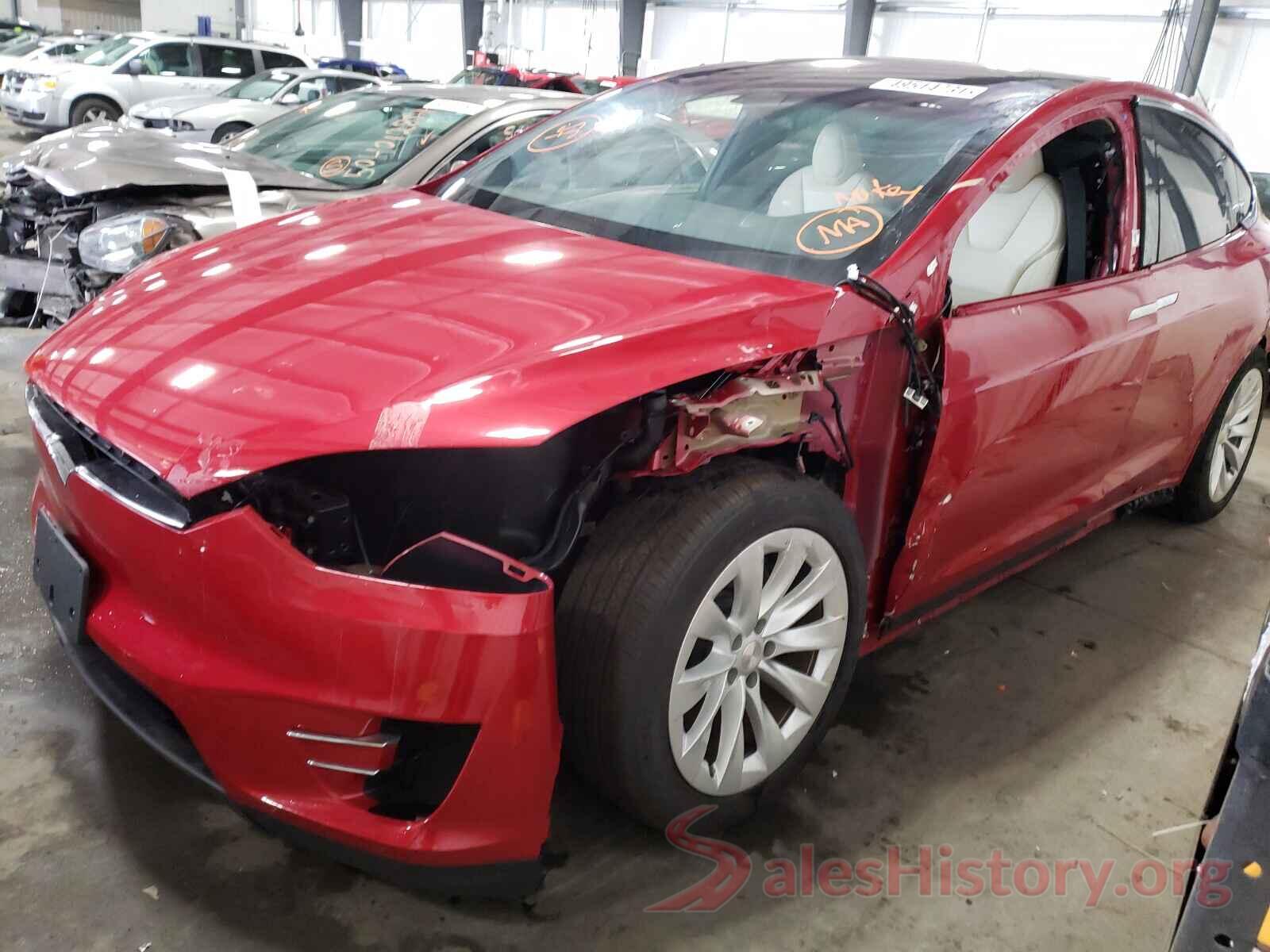 5YJXCDE23LF306770 2020 TESLA MODEL X