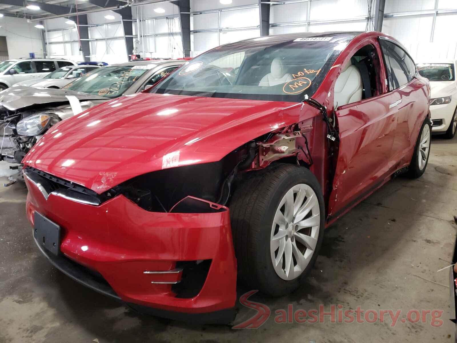 5YJXCDE23LF306770 2020 TESLA MODEL X