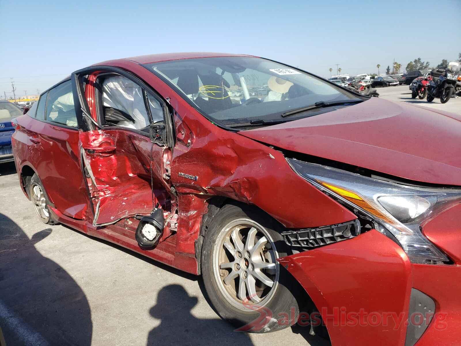 JTDKBRFUXH3543254 2017 TOYOTA PRIUS