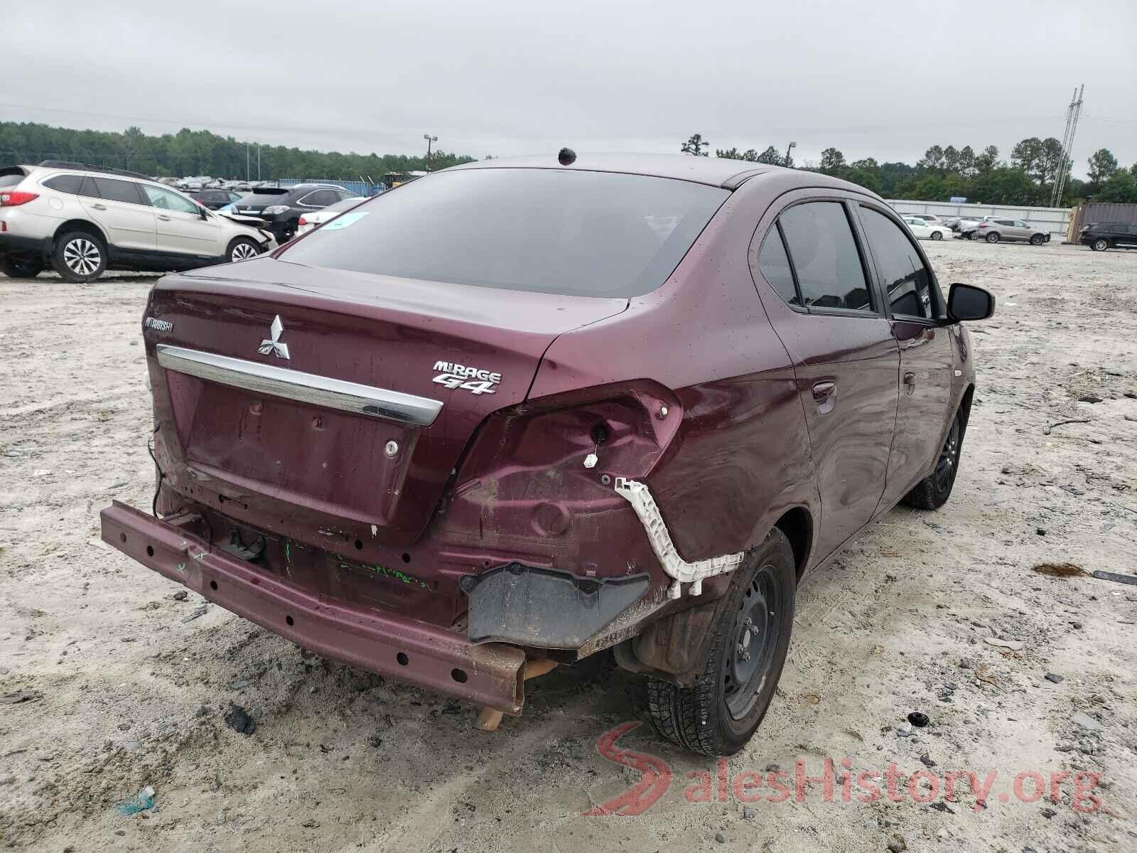 ML32F3FJ3HHF07633 2017 MITSUBISHI MIRAGE